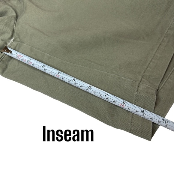 Eddie Bauer Men’s Army Green Shorts 44T 44 tall olive drab - Picture 5 of 6